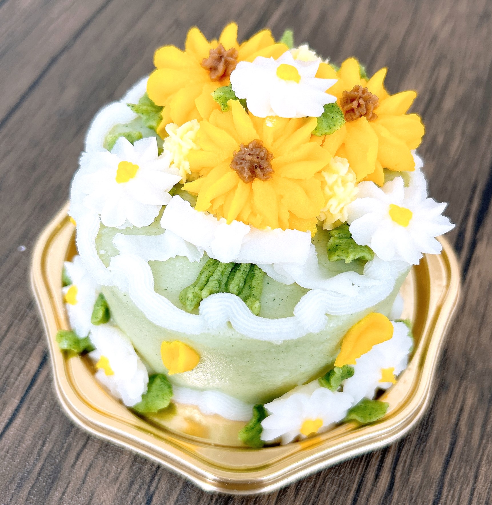 【7月・8月】ひまわりの花束ケーキ [犬用ケーキ,猫用ケーキ]